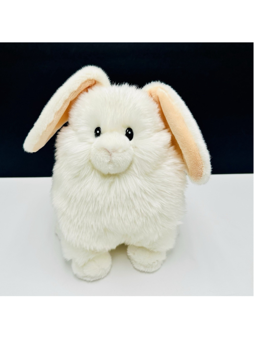 Purely Luxe ‘Chunky Bunny’ 9 Inch White Plush Toy Stuffed Rabbit Animal Aurora